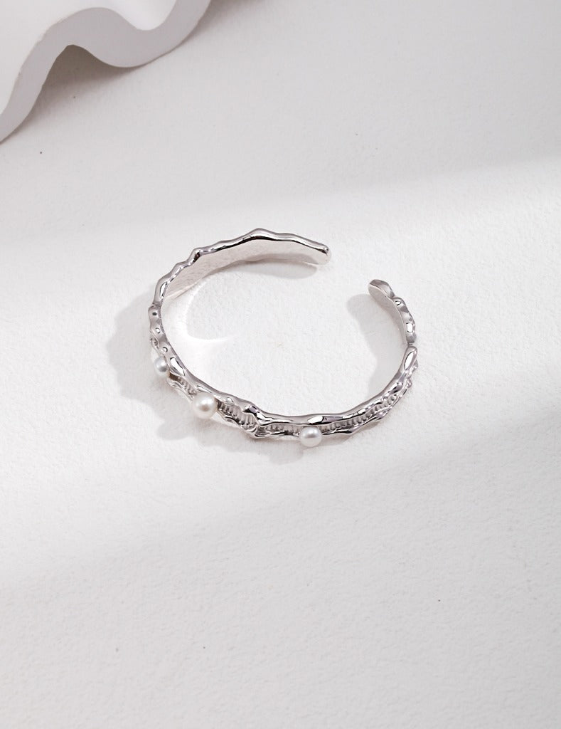 S925 Sterling Silver Natural Pearl Jewelry – Fluid Ocean Collection