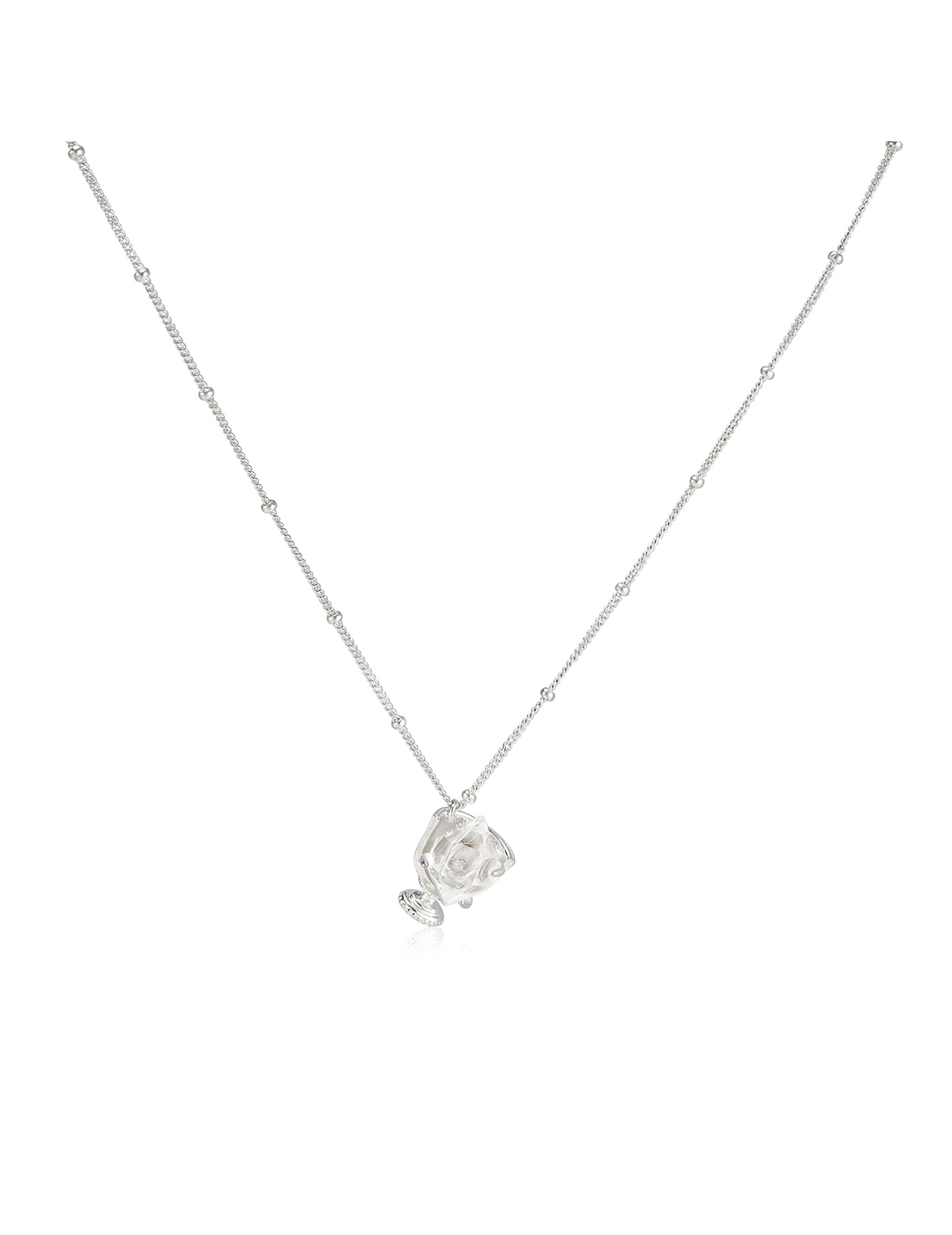 The Manor Collection - Gilded Crystal Goblet Necklace with Amethyst & Flash Diamond