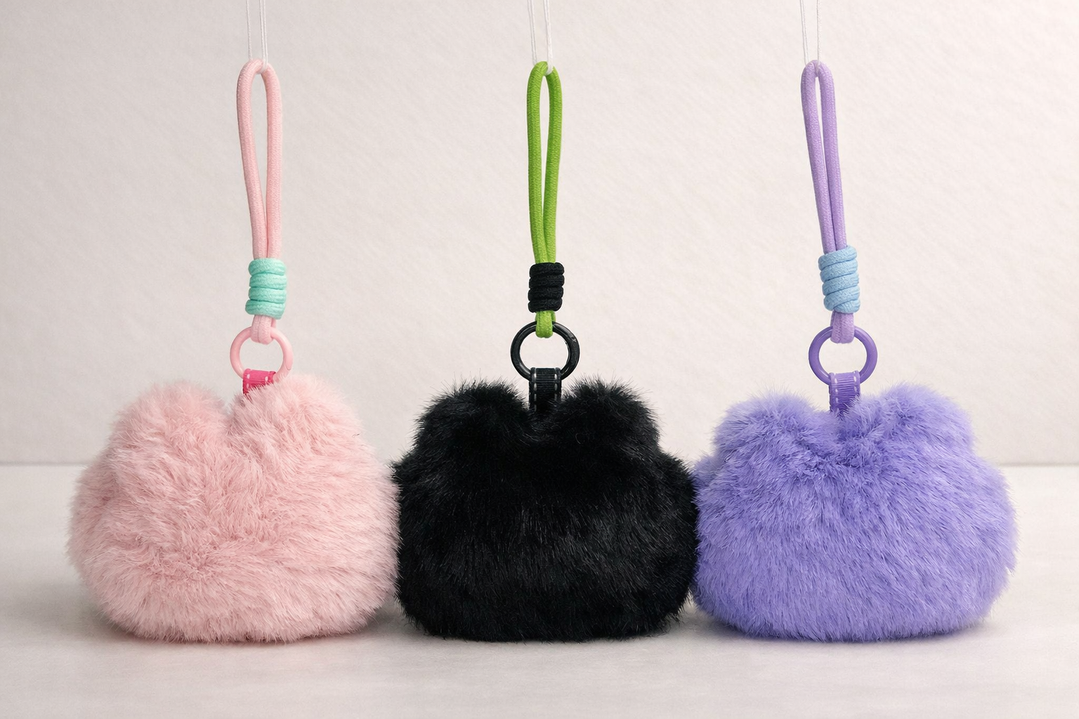 PONGPONG Scented Fluffy Bag Charm – A Soft Lucky Charm for Everyday Comfort