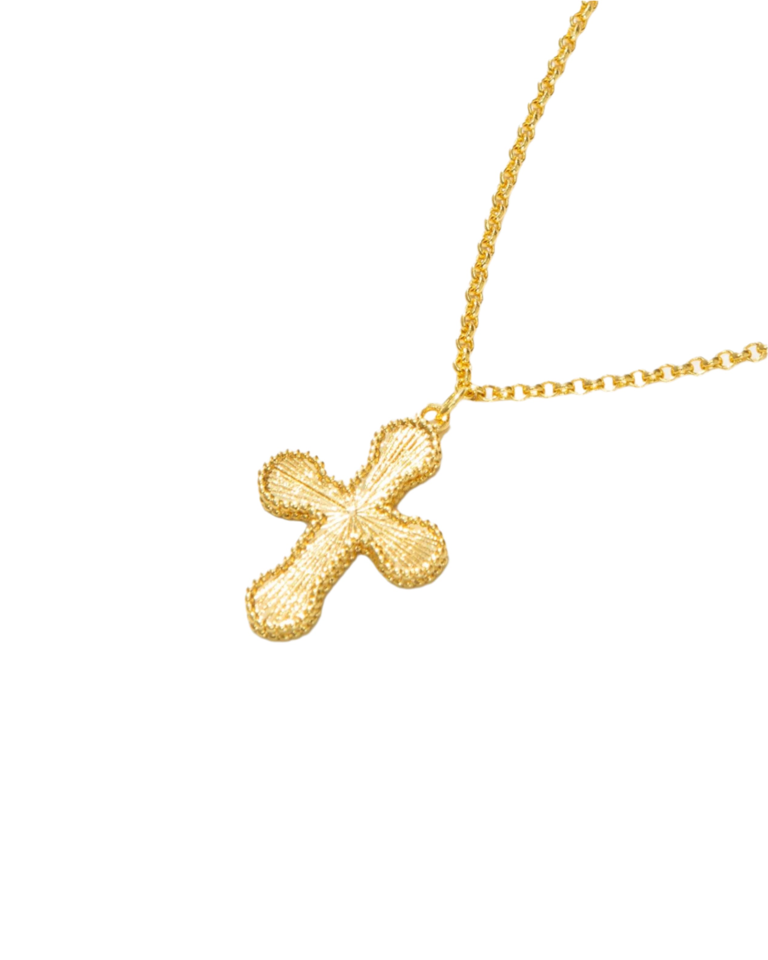 Mini Cross Pendant Necklace