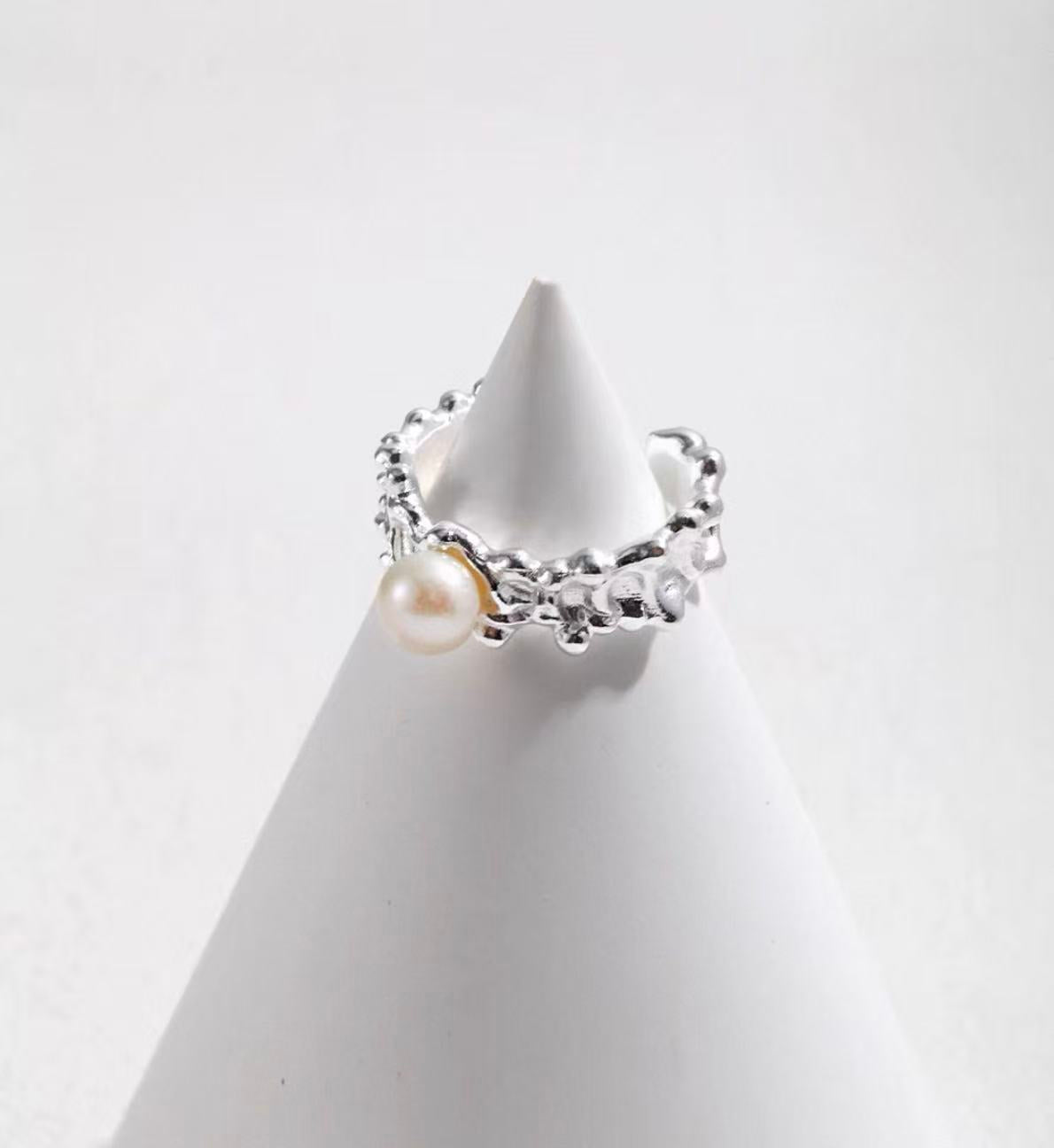 S925 Sterling Silver Natural Pearl Jewelry – Wave Design Collection