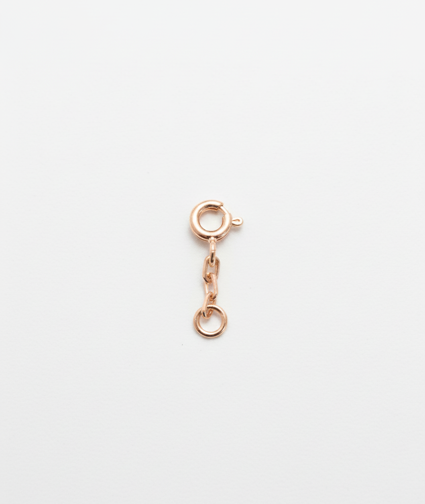 Clover Leaf Bracelet Extension Chain – 0.6 inch (Orders containing this item alone will not be shipped)