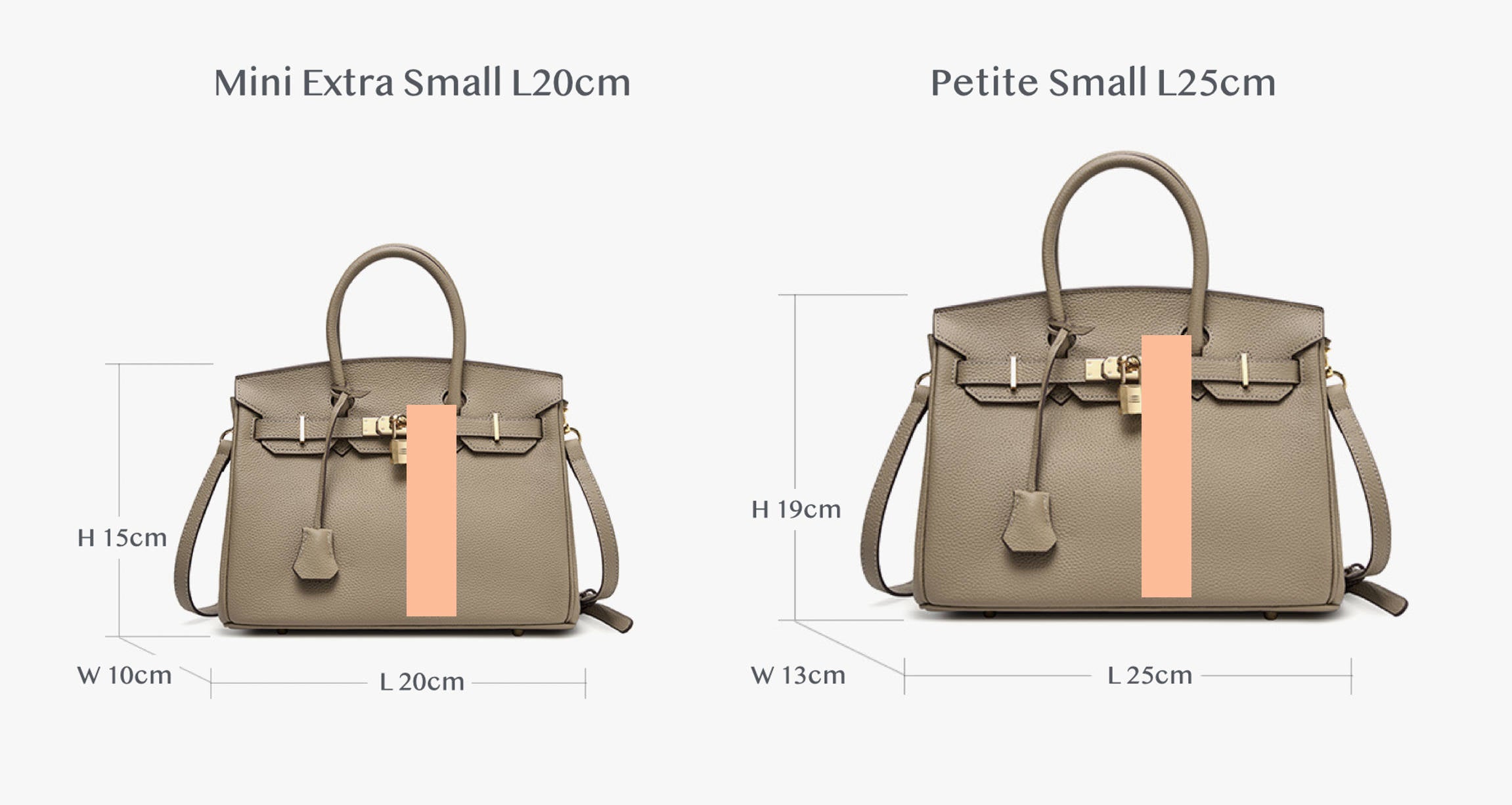 レディースハンドバッグ、トーゴレザー、トップハンドル、ショルダーストラップ付きクロスボディ