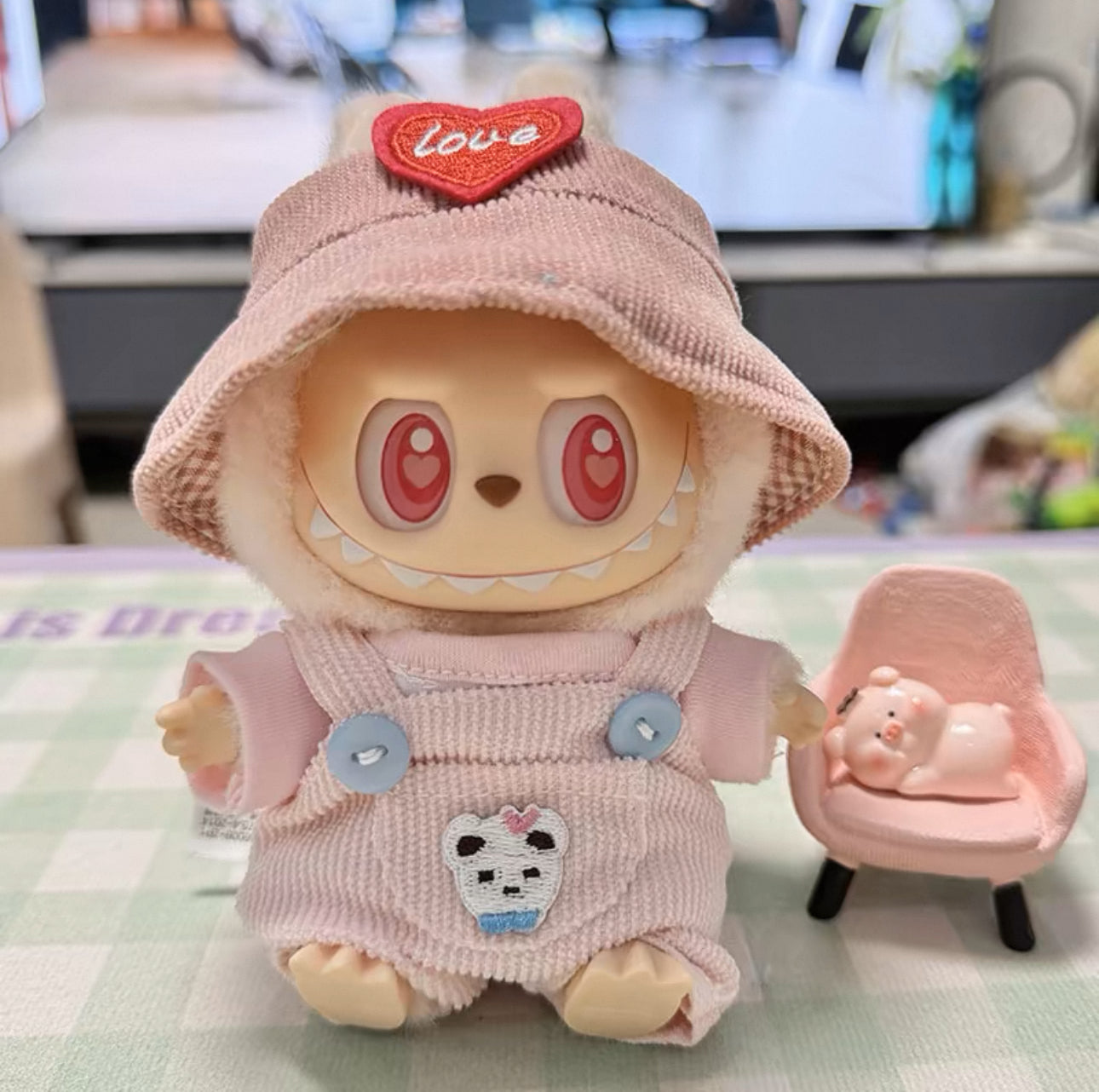 Wanderlust Studio Labubu Clothes Baby Collection for Have a Seat Vinyl Plush/Tasty Macaron Vinyl Plush