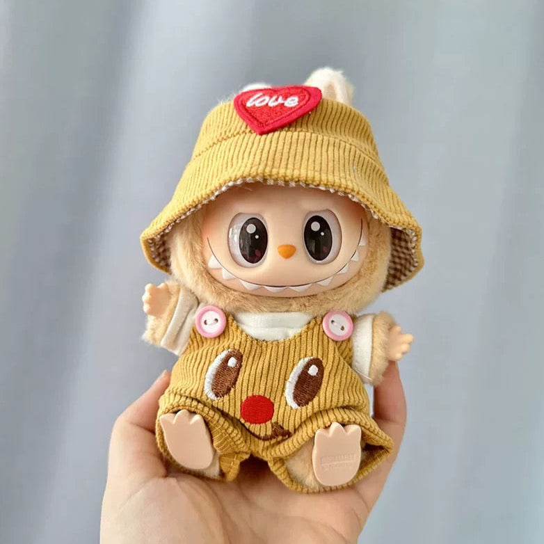 Wanderlust Studio Labubu Clothes Baby Collection for Have a Seat Vinyl Plush/Tasty Macaron Vinyl Plush