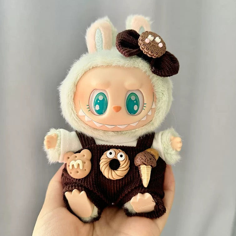 Wanderlust Studio Labubu Clothes Baby Collection for Have a Seat Vinyl Plush/Tasty Macaron Vinyl Plush