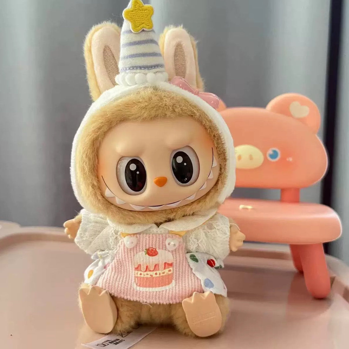 Wanderlust Studio Labubu Clothes Baby Collection for Have a Seat Vinyl Plush/Tasty Macaron Vinyl Plush