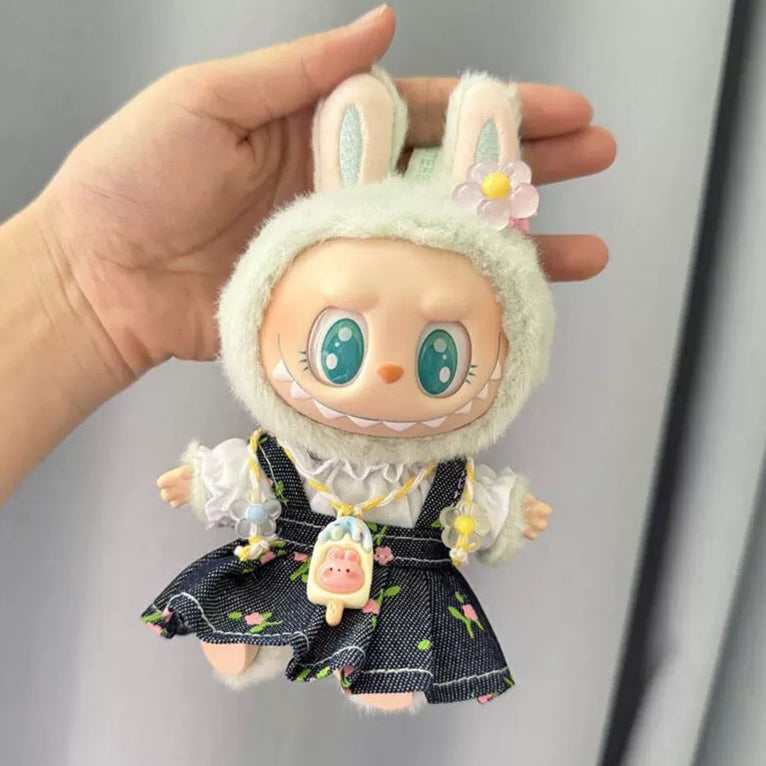 Wanderlust Studio Labubu Clothes Baby Collection for Have a Seat Vinyl Plush/Tasty Macaron Vinyl Plush