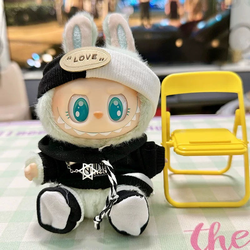 Wanderlust Studio Labubu Clothes Baby Collection for Have a Seat Vinyl Plush/Tasty Macaron Vinyl Plush
