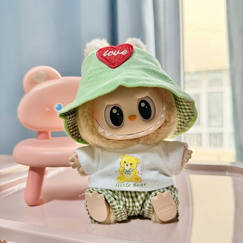 Wanderlust Studio Labubu Clothes Baby Collection for Have a Seat Vinyl Plush/Tasty Macaron Vinyl Plush