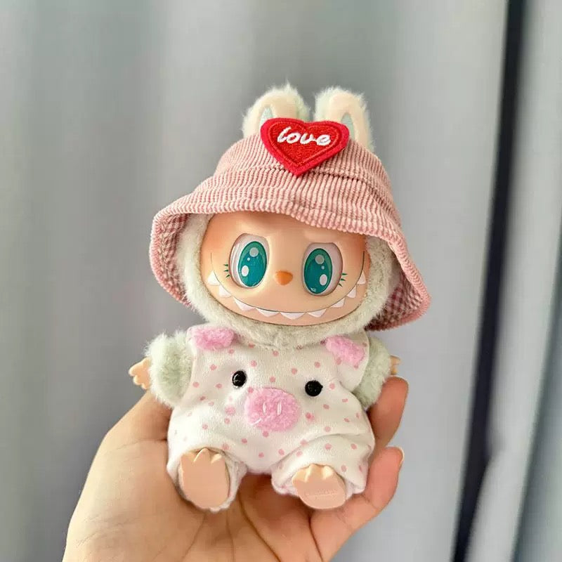 Wanderlust Studio Labubu Clothes Baby Collection for Have a Seat Vinyl Plush/Tasty Macaron Vinyl Plush