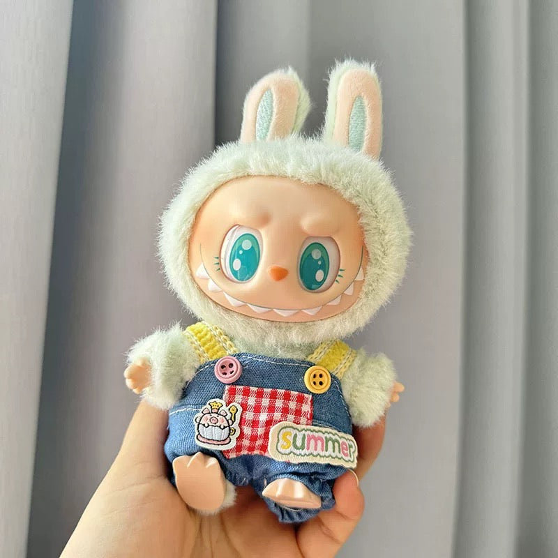 Wanderlust Studio Labubu Clothes Baby Collection for Have a Seat Vinyl Plush/Tasty Macaron Vinyl Plush