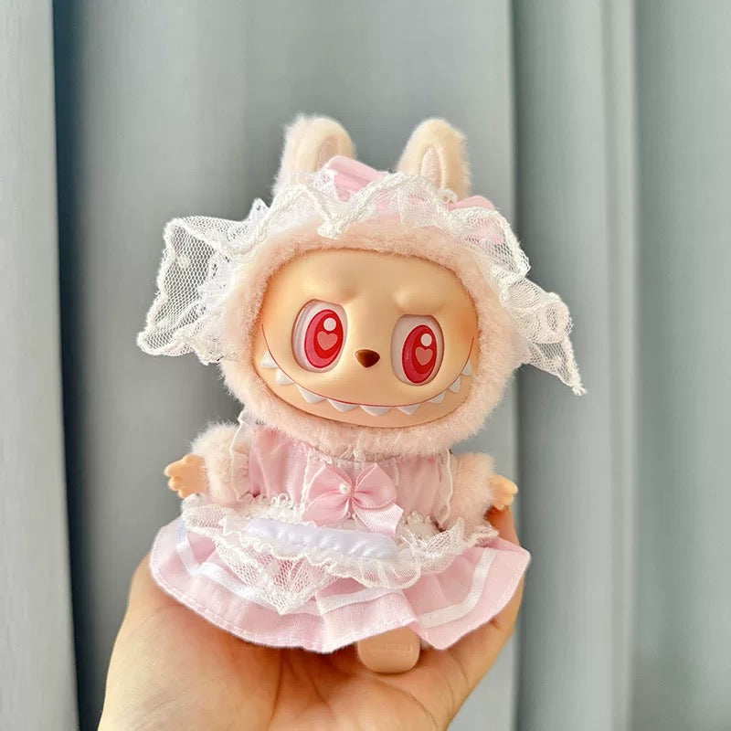 Wanderlust Studio Labubu Clothes Baby Collection for Have a Seat Vinyl Plush/Tasty Macaron Vinyl Plush