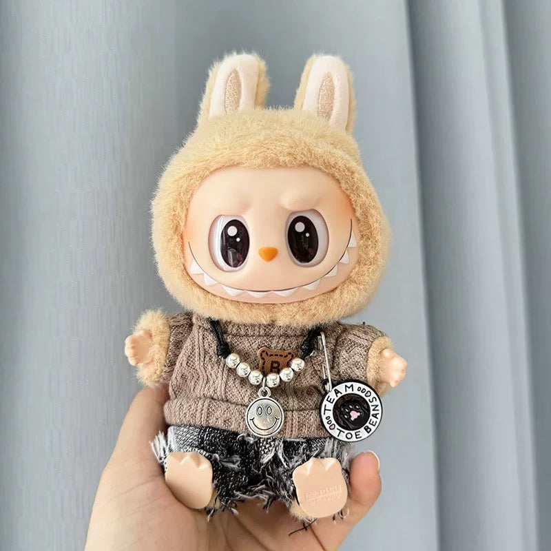 Wanderlust Studio Labubu Clothes Baby Collection for Have a Seat Vinyl Plush/Tasty Macaron Vinyl Plush