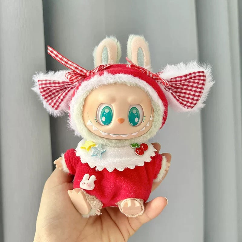 Wanderlust Studio Labubu Clothes Baby Collection for Have a Seat Vinyl Plush/Tasty Macaron Vinyl Plush