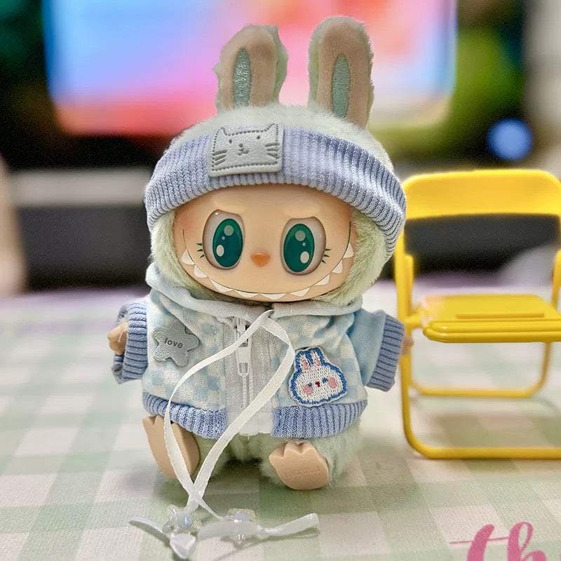 Wanderlust Studio Labubu Clothes Baby Collection for Have a Seat Vinyl Plush/Tasty Macaron Vinyl Plush