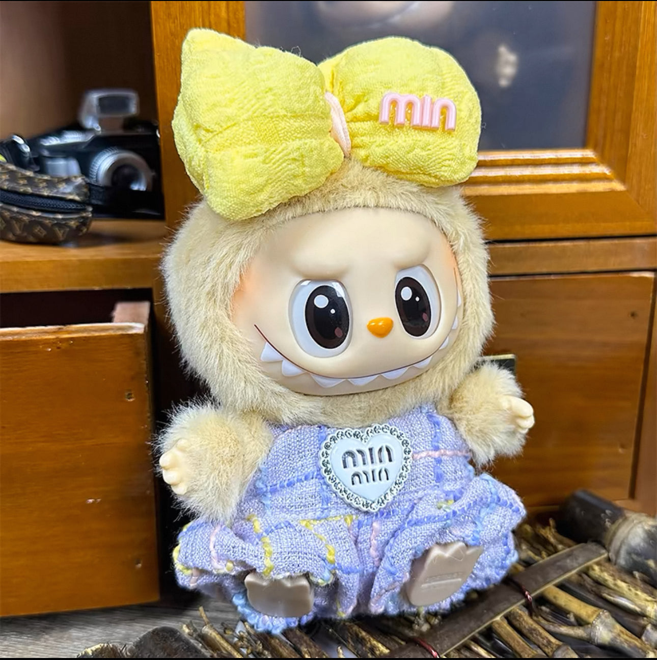 Wanderlust Studio Labubu Clothes Baby Collection for Have a Seat Vinyl Plush/Tasty Macaron Vinyl Plush