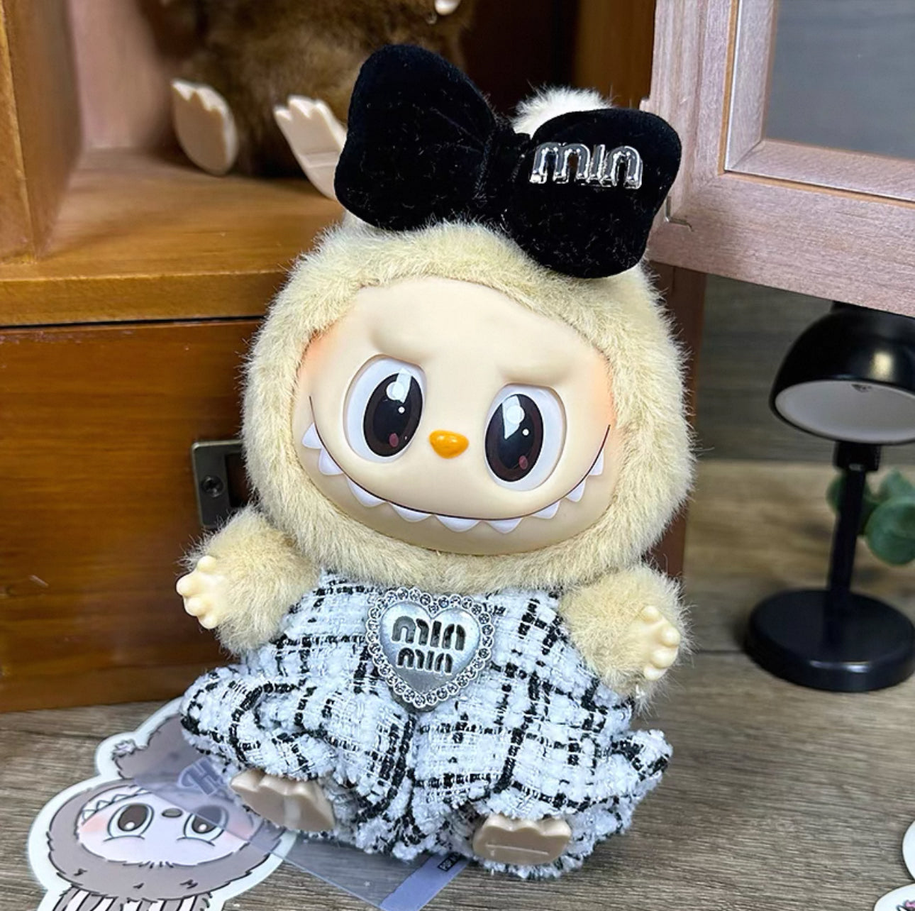 Wanderlust Studio Labubu Clothes Baby Collection for Have a Seat Vinyl Plush/Tasty Macaron Vinyl Plush
