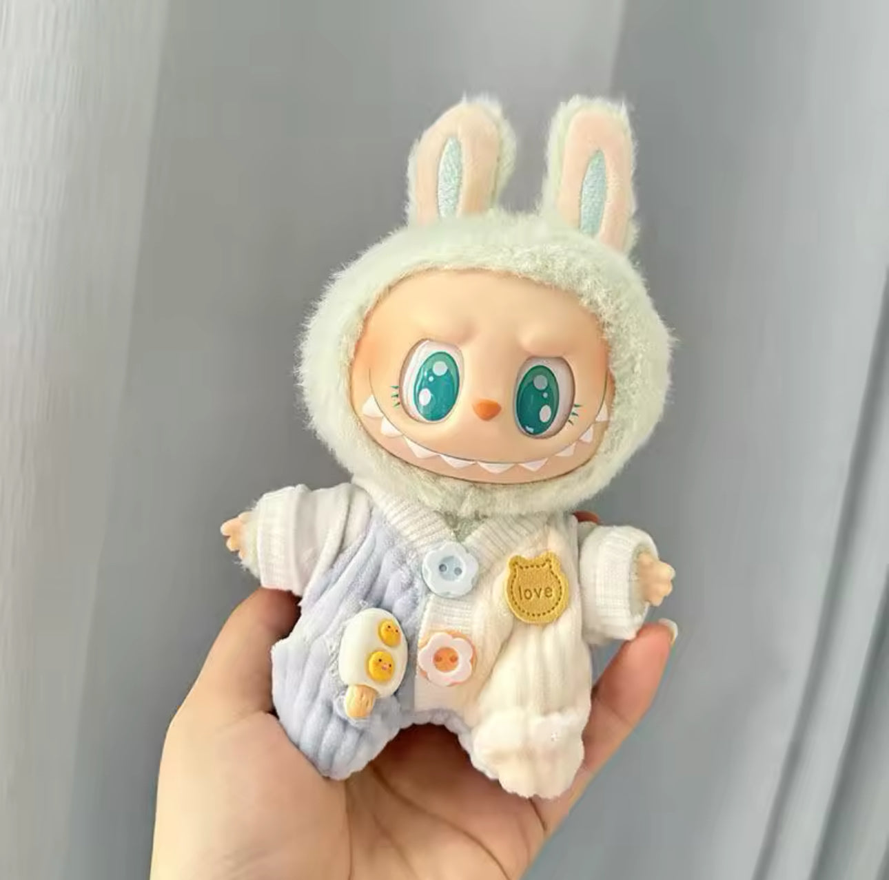 Wanderlust Studio Labubu Clothes Baby Collection for Have a Seat Vinyl Plush/Tasty Macaron Vinyl Plush