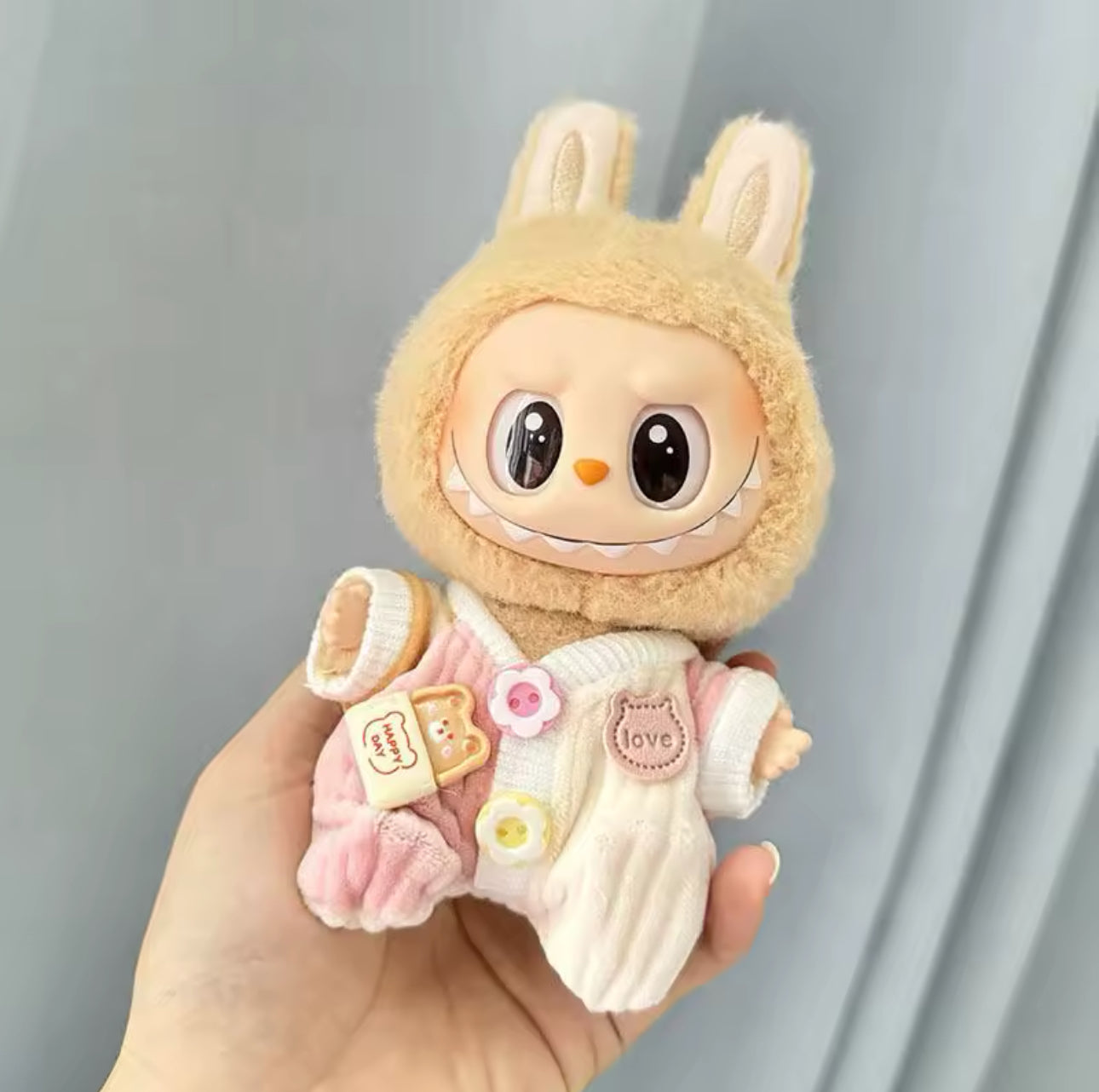 Wanderlust Studio Labubu Clothes Baby Collection for Have a Seat Vinyl Plush/Tasty Macaron Vinyl Plush