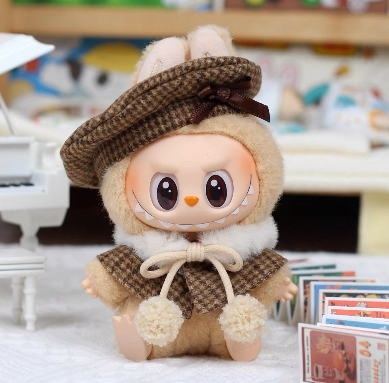Wanderlust Studio Labubu Clothes Baby Collection for Have a Seat Vinyl Plush/Tasty Macaron Vinyl Plush