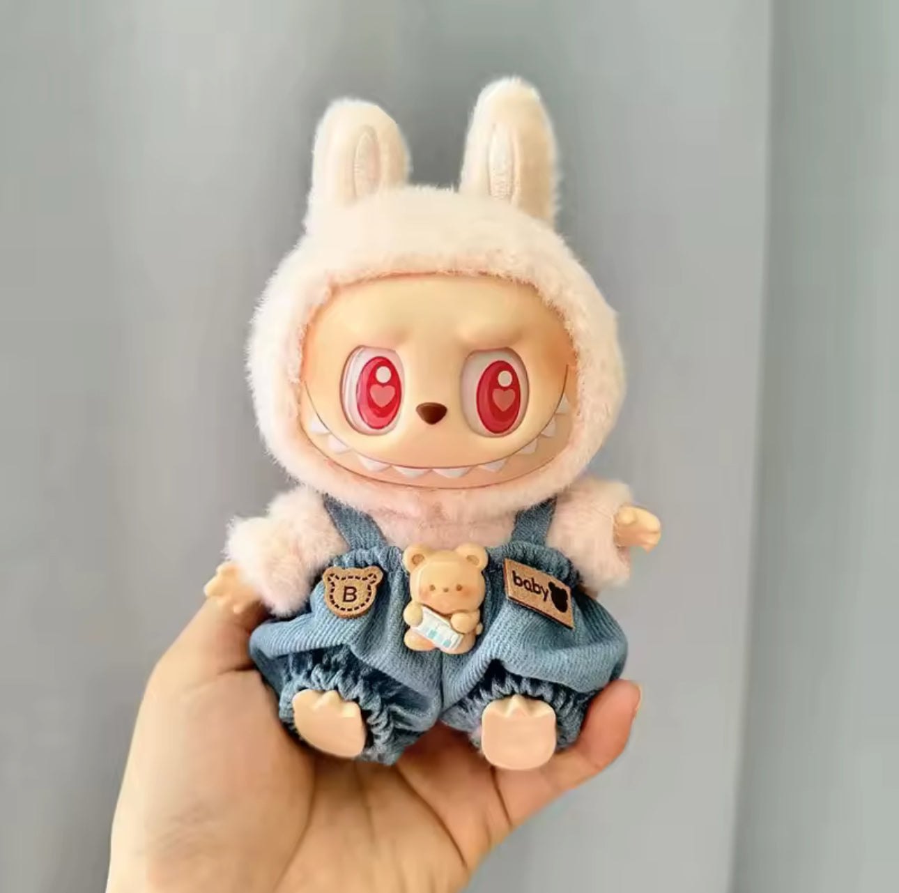 Wanderlust Studio Labubu Clothes Baby Collection for Have a Seat Vinyl Plush/Tasty Macaron Vinyl Plush