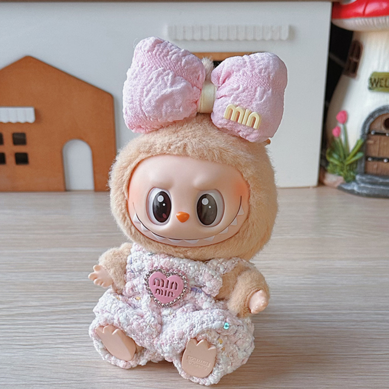 Wanderlust Studio Labubu Seat Doll Overalls Outfit