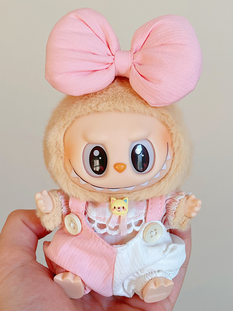 Wanderlust Studio Labubu Seat Doll Overalls Outfit