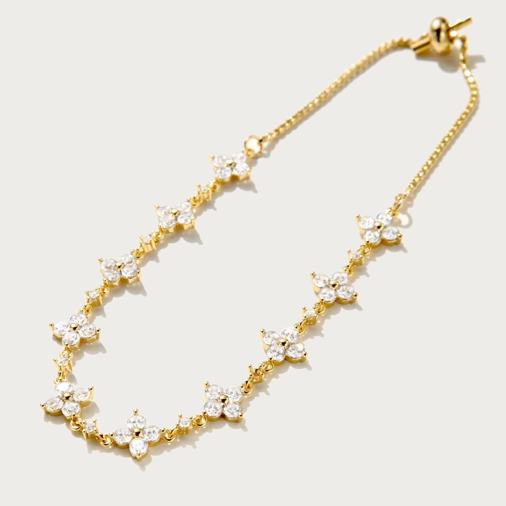 ワンダーラスト スタジオ スパークル クローバー ブレスレット