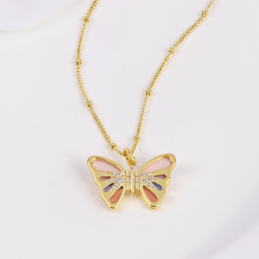 Wanderlust Studio Flutter Gold Necklace