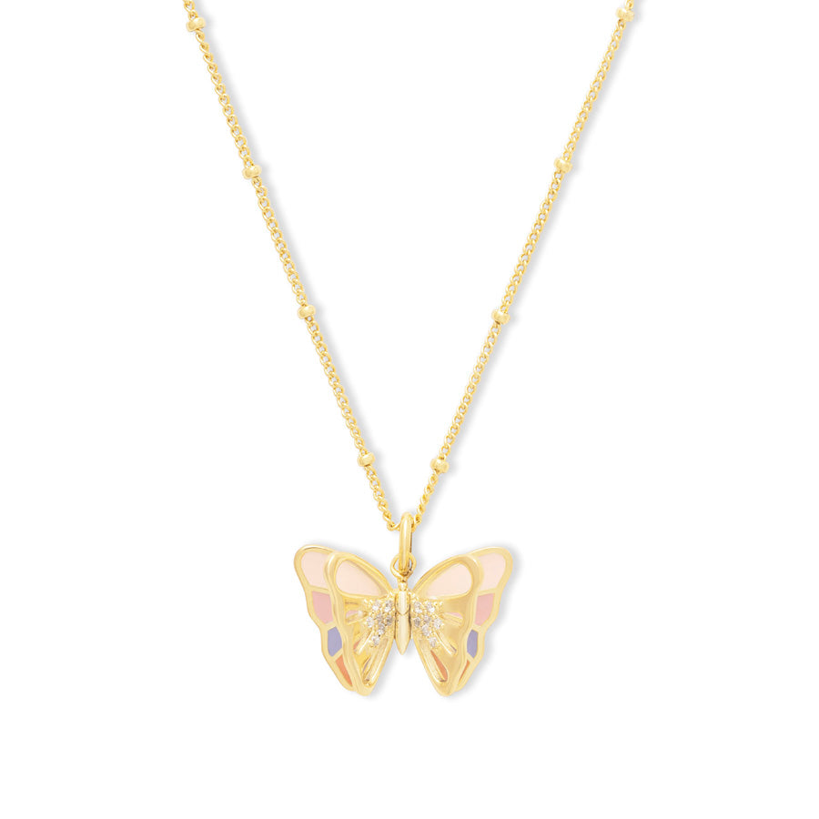 Wanderlust Studio Flutter Gold Necklace