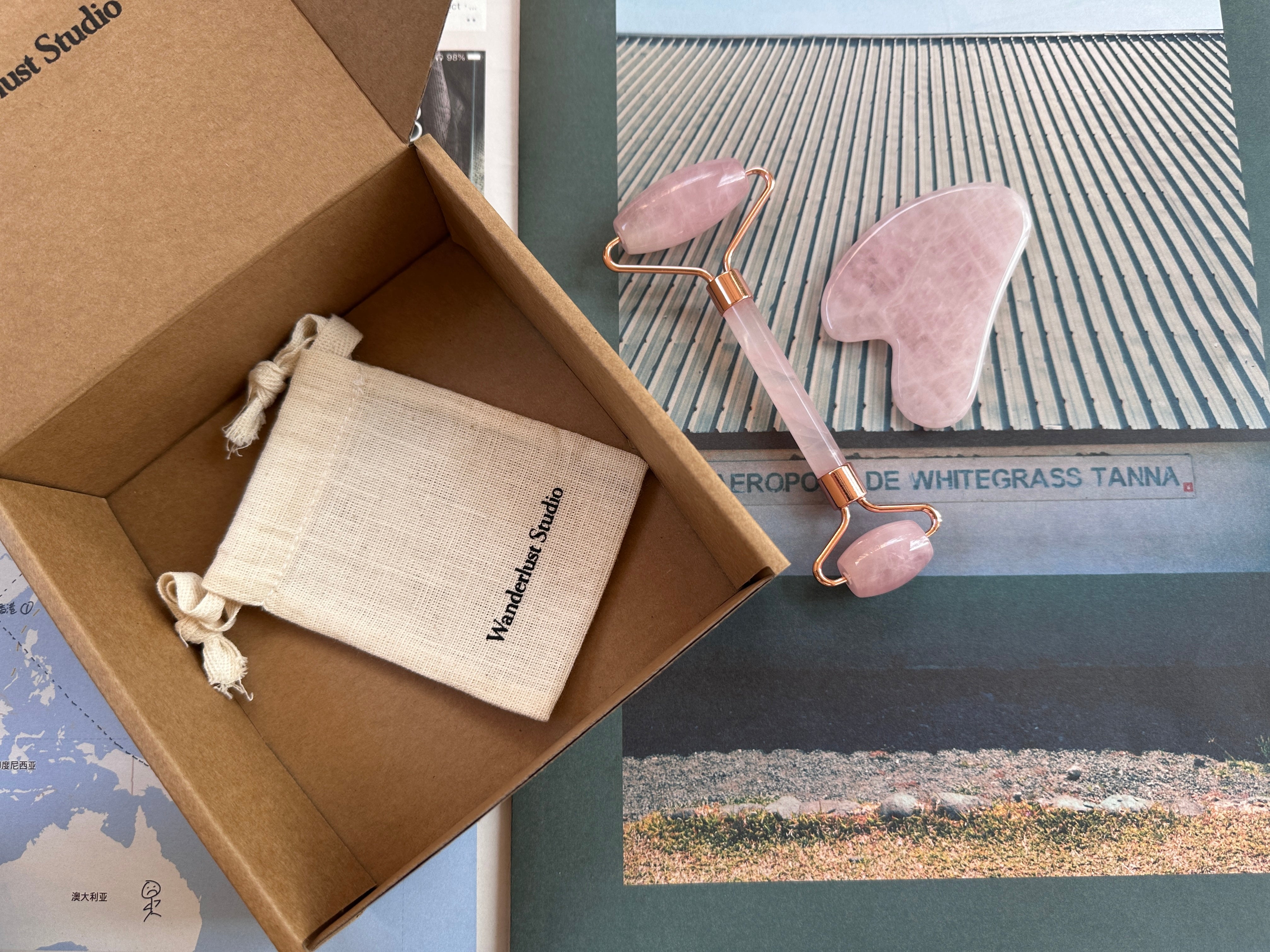 Rose Quartz Gua Sha – Awaken Your Chikara