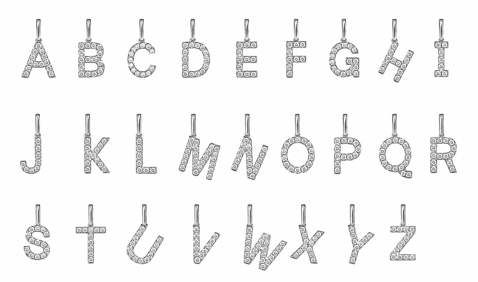 Your Name - S925 Sterling Silver Custom Letter Necklace