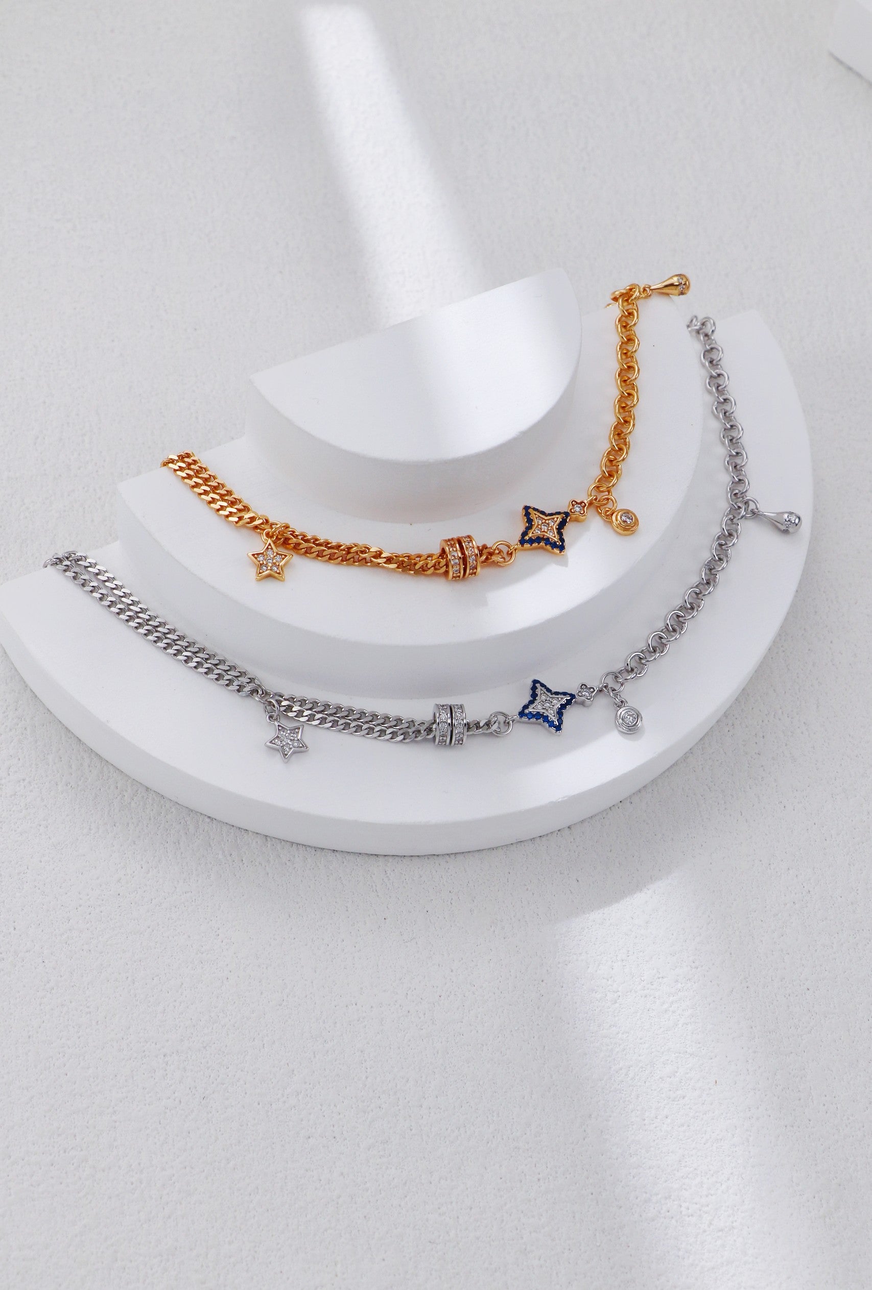Sterling Silver Zircon Bracelet