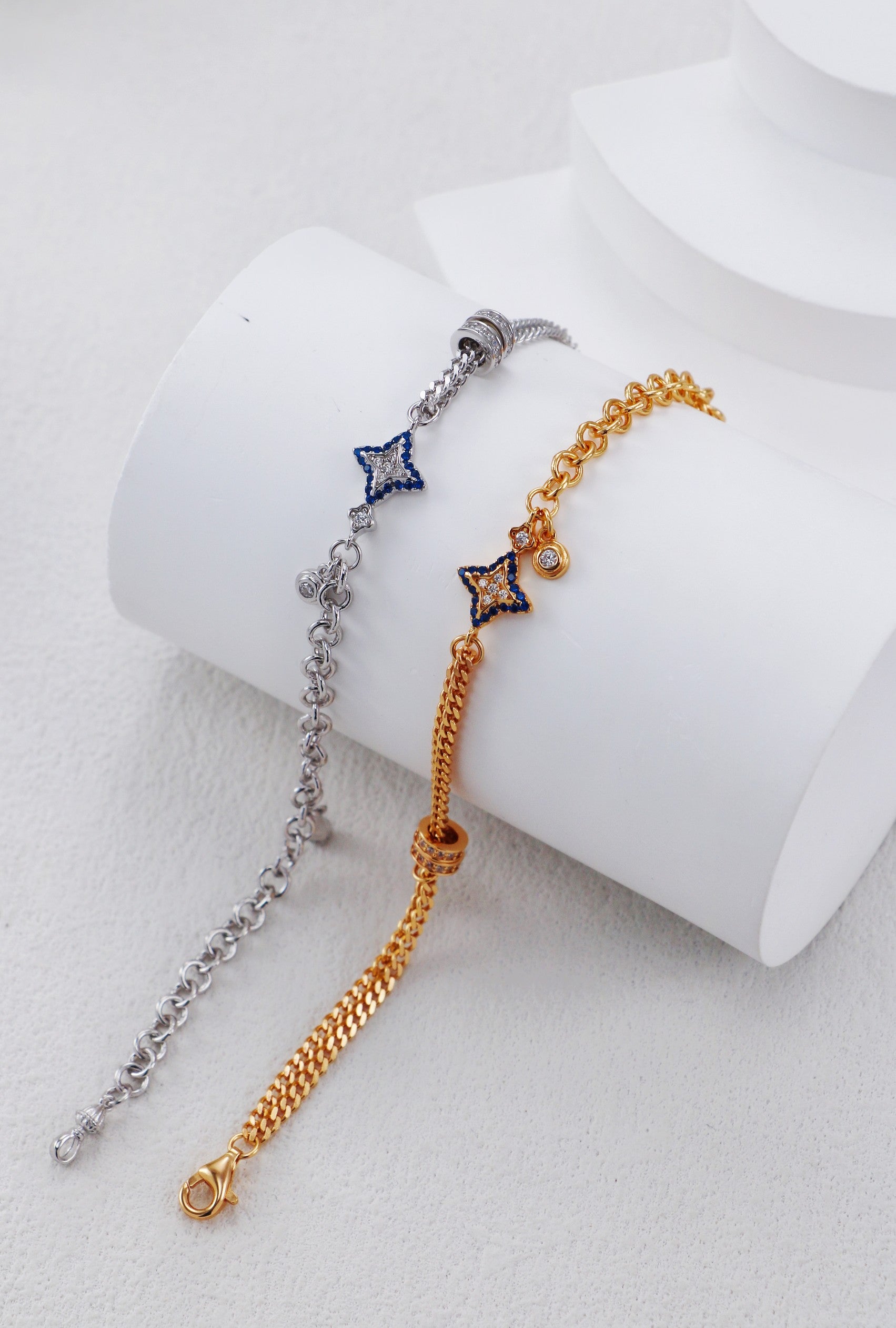 Sterling Silver Zircon Bracelet