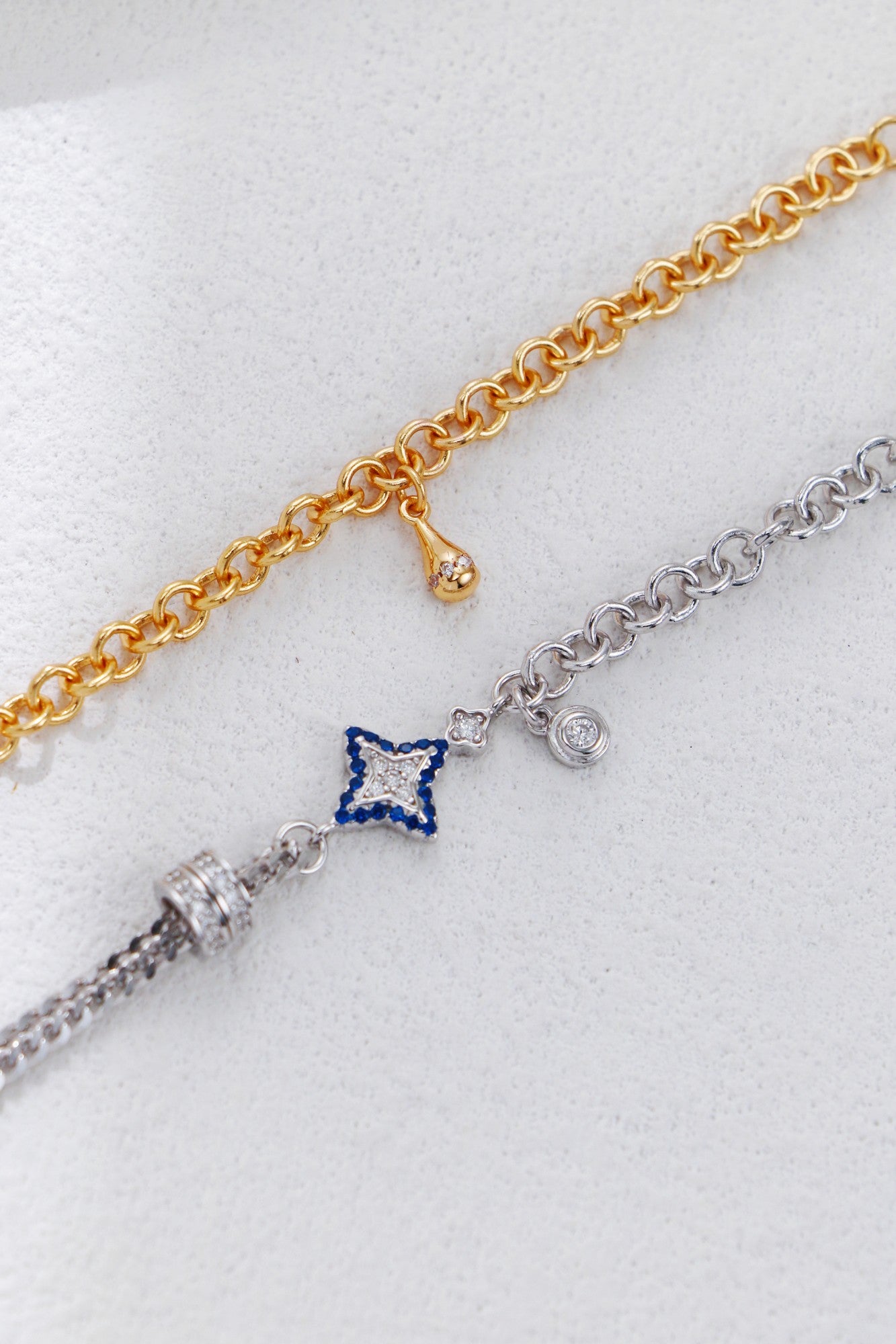 Sterling Silver Zircon Bracelet