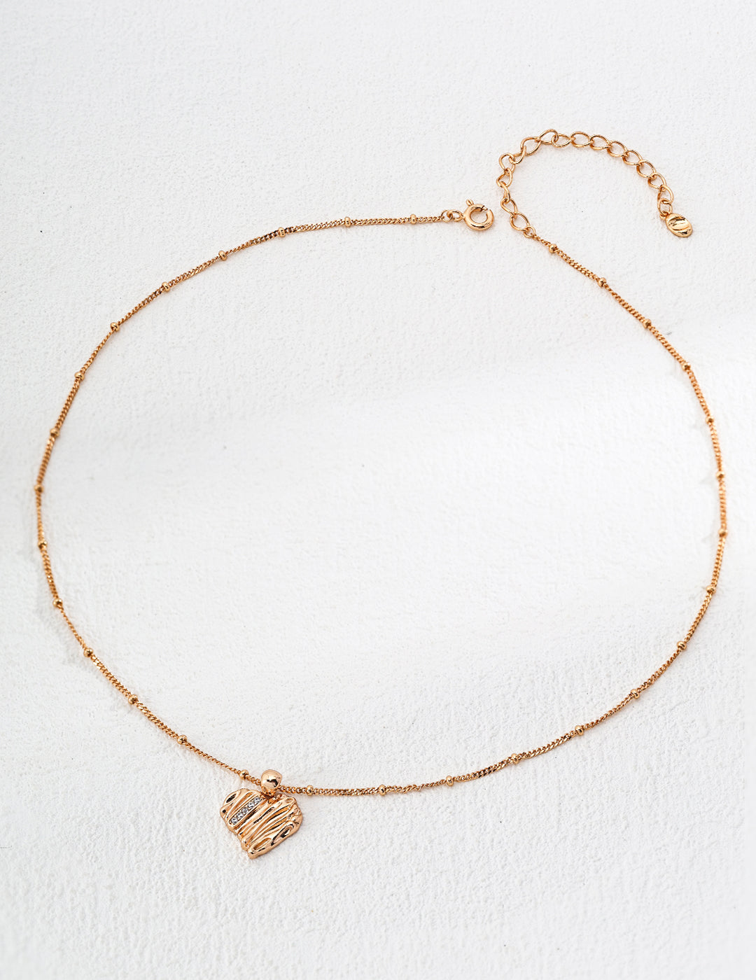 S925 Sterling Silver Minimalist Heart Necklace with Cubic Zirconia, Dainty Elegant Pendant Jewelry for Women