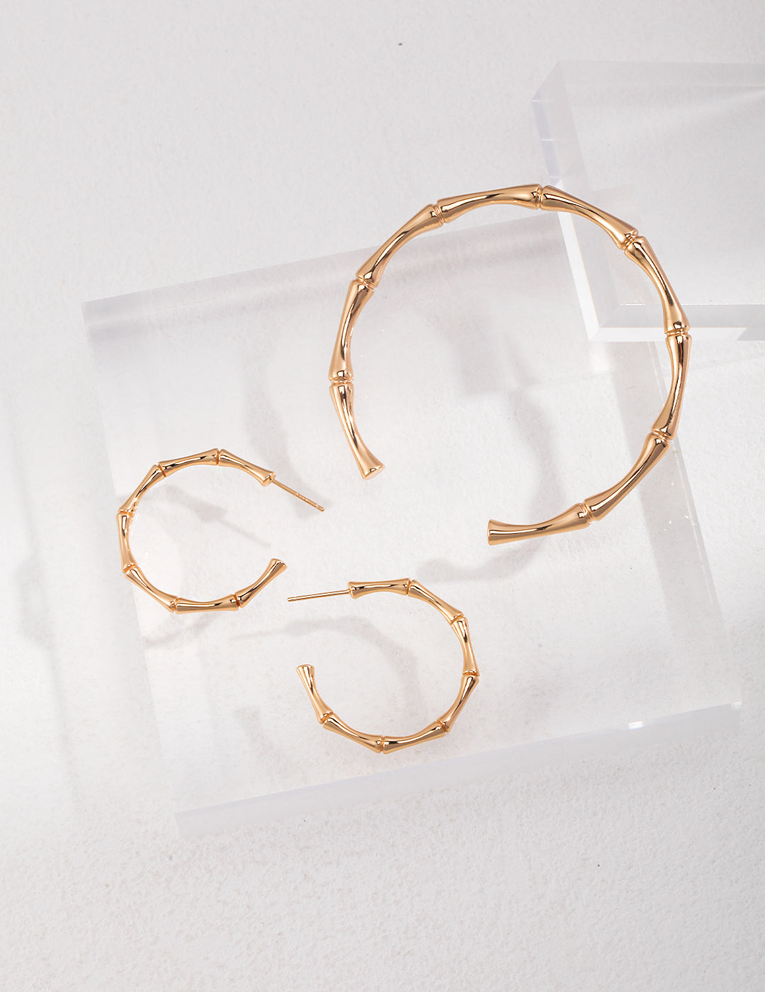 S925 Sterling Silver Bamboo Segment Jewelry
