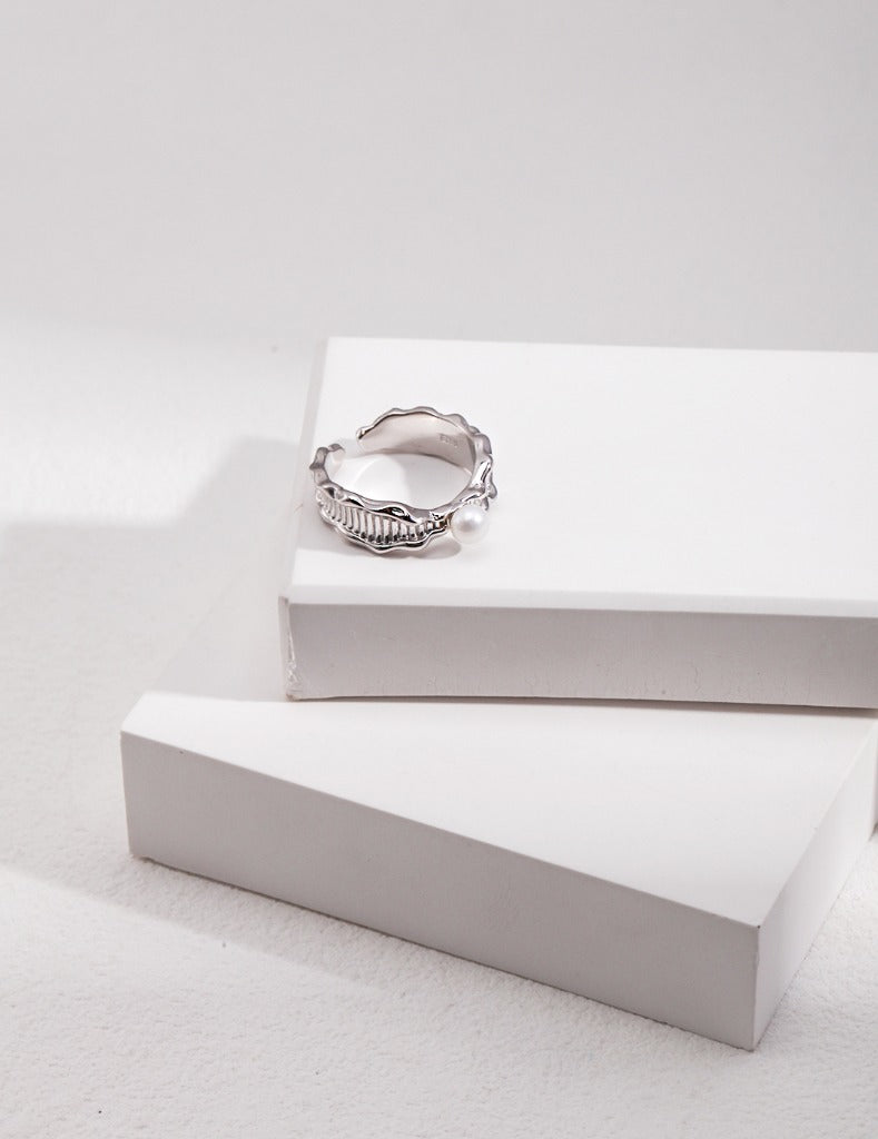 S925 Sterling Silver Natural Pearl Jewelry – Fluid Ocean Collection