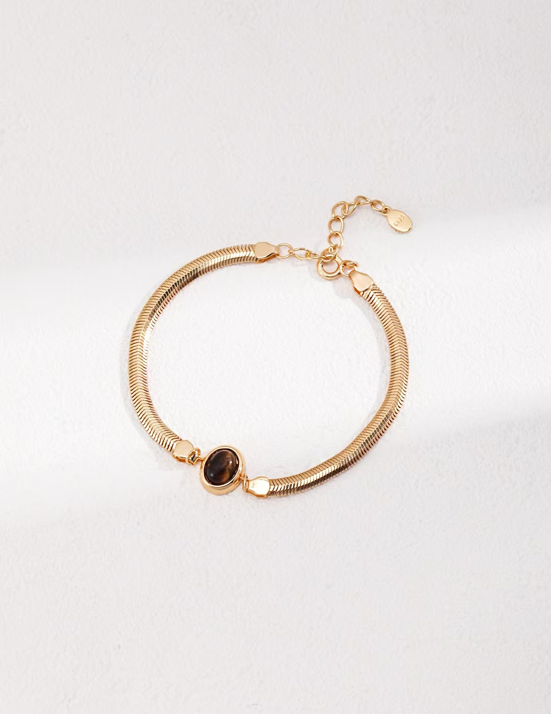 Natural Lapis Lazuli / Tiger Eye Bracelet
