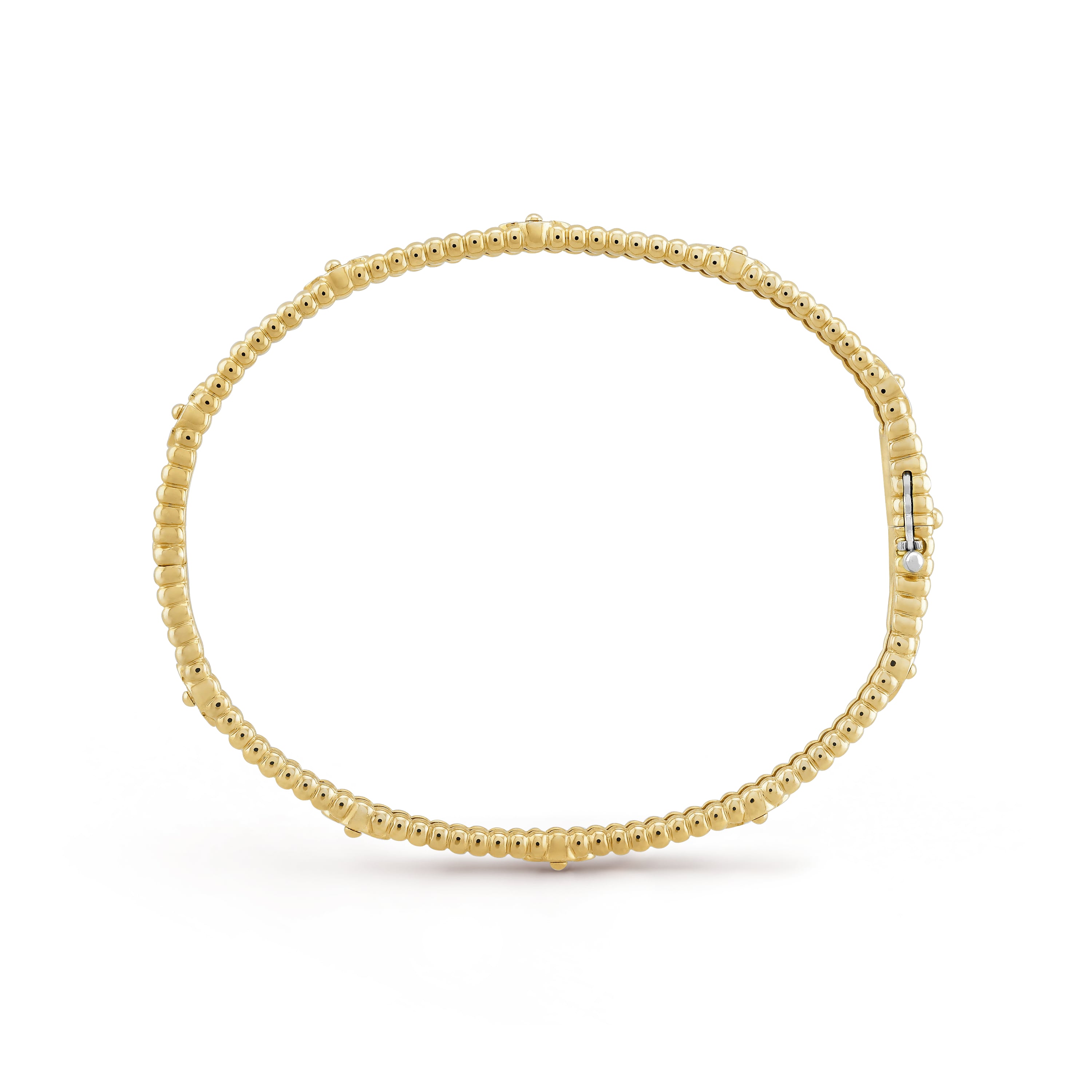 Wanderlust Studio Perlee Sweet Clovers Bracelet,18k Gold Plated