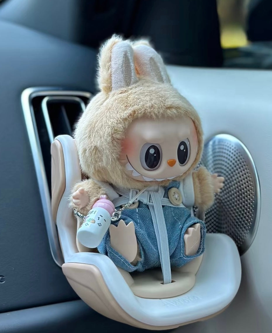 Wanderlust Studio Car seat for Labubu - The Monsters Have A Seat Vinyl Plush