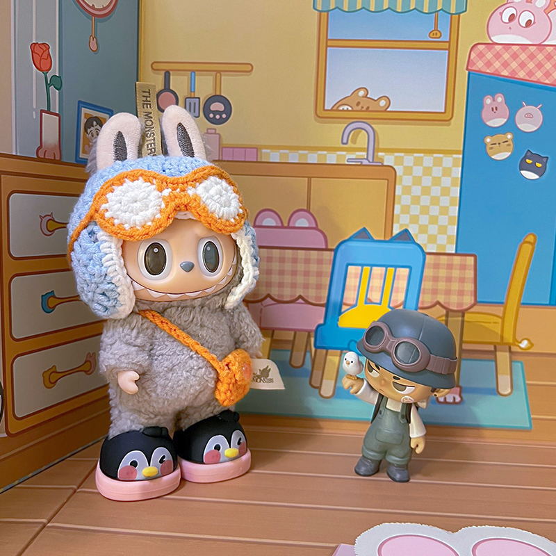 Wanderlust Studio Labubu Doll Air Force Outfits