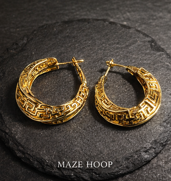 Wanderlust Studio x THE SCULPTURAL EDIT Gold Earrings Collection