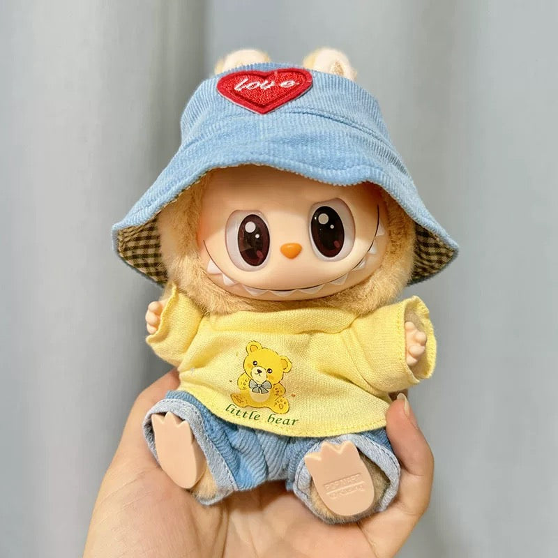 Wanderlust Studio Labubu Clothes Baby Collection for Have a Seat Vinyl Plush/Tasty Macaron Vinyl Plush