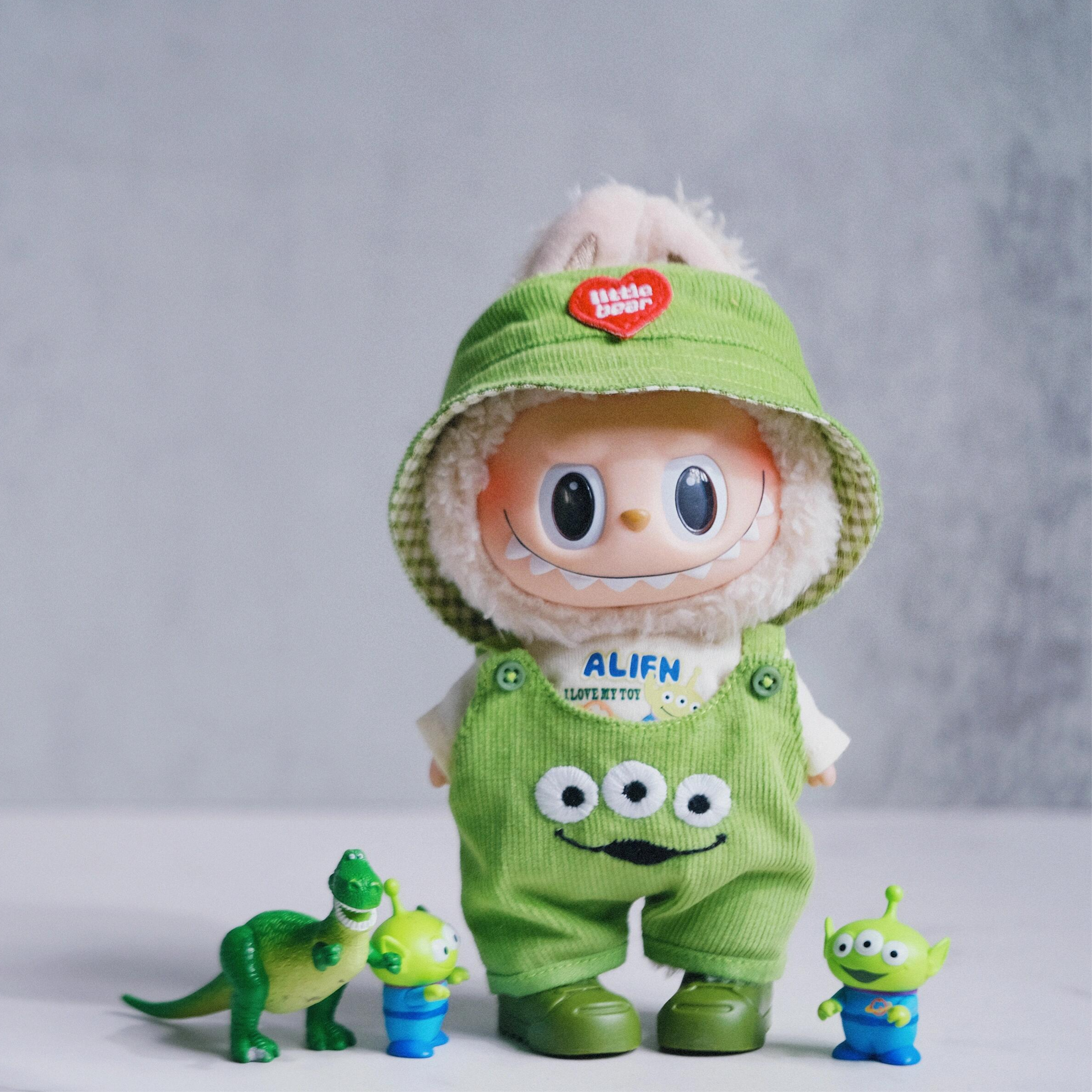 Wanderlust Studio Labubu Exciting Macaron 17cm Doll Character Outfits