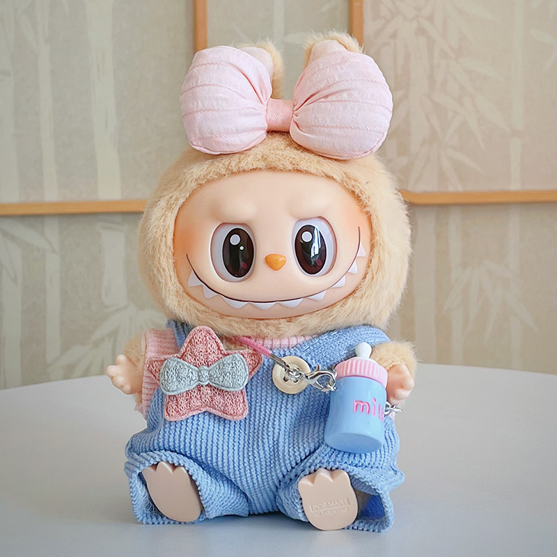 Wanderlust Studio Labubu Seat Doll Overalls Outfit