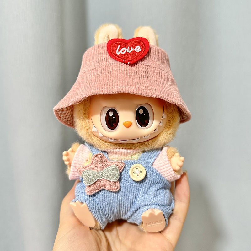 Wanderlust Studio Labubu Seat Doll Overalls Outfit