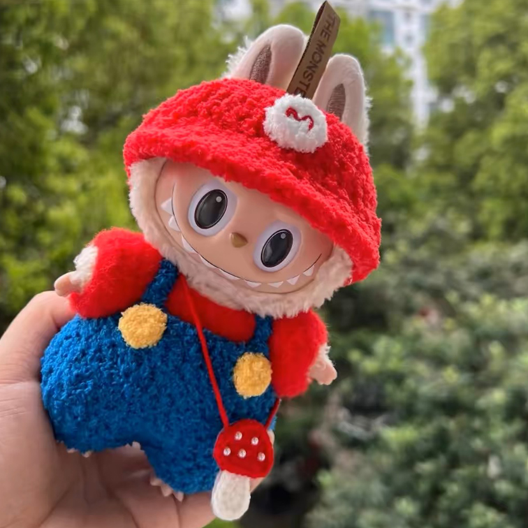 Wanderlust Studio Labubu Exciting Macaron 17cm Doll Character Outfits