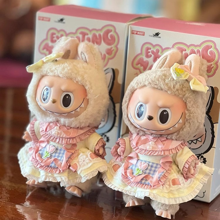 Wanderlust Studio Labubu Exciting Macaron 17cm Doll Dresses